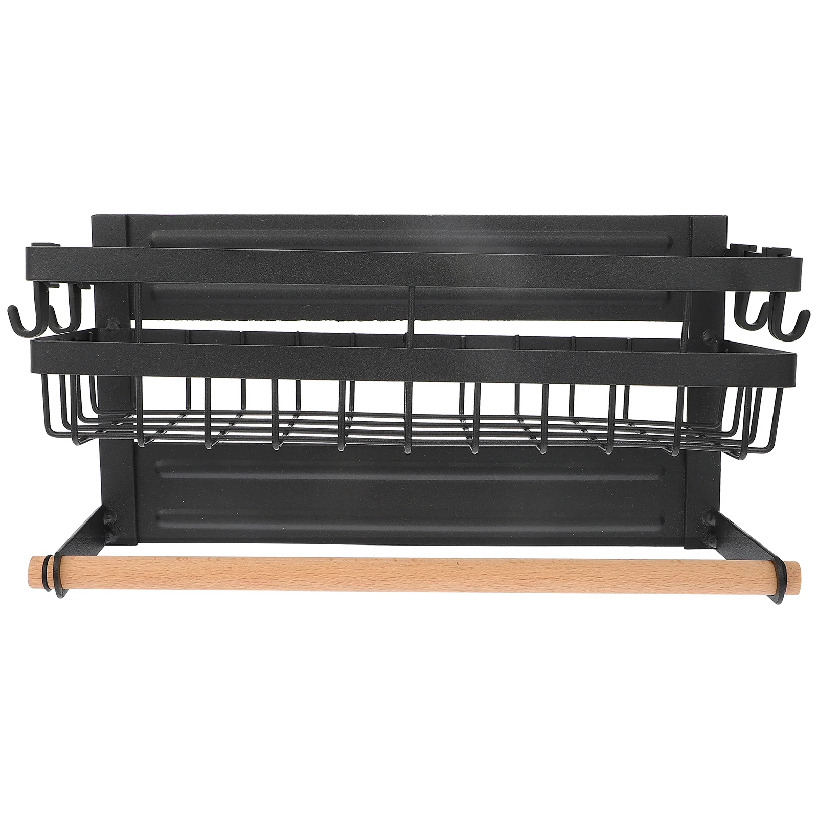 

1 Pc Sundry Storage Holder Punch-free Shelf Wall-mounted Rack Kitchen Side Rack