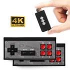 Беспроводная портативная игровая консоль с USB, 620 встроенных классических игр, 4K, 8 бит, мини-видео консоль с поддержкой HDMI-совместимых AV