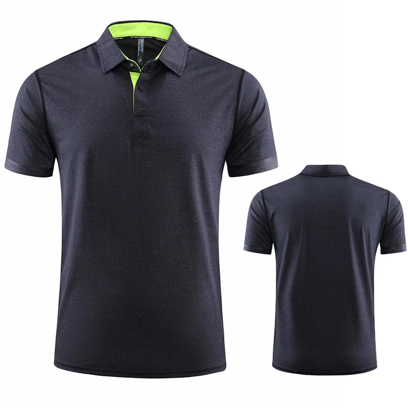 В наличии 170 г нейлоновая футболка-поло со льдом Спортивная модная спортивная