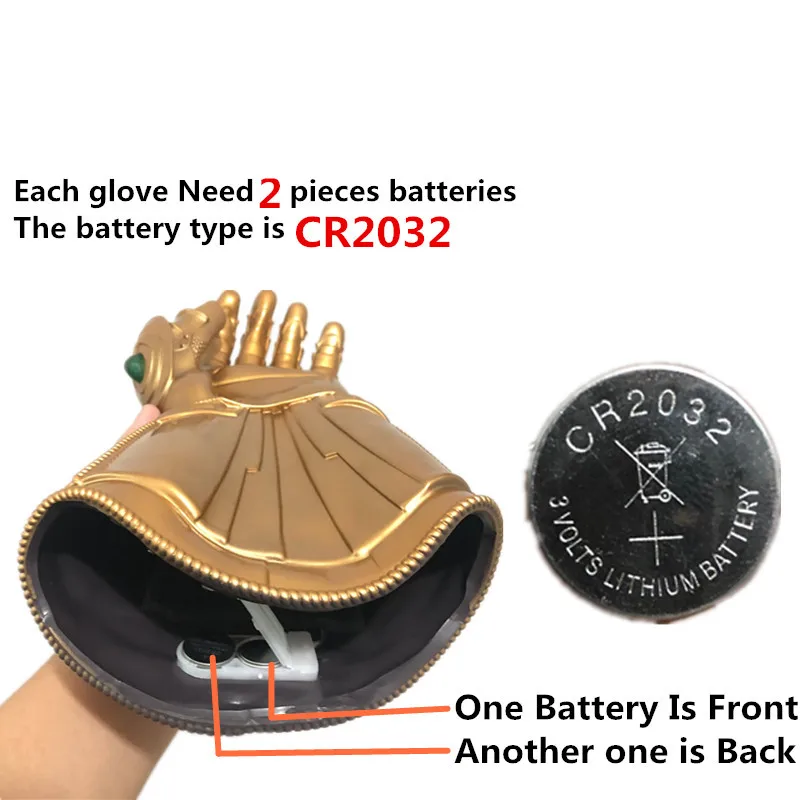 Классический супергерой Бесконечность перчатка война перчатки Таноса косплей