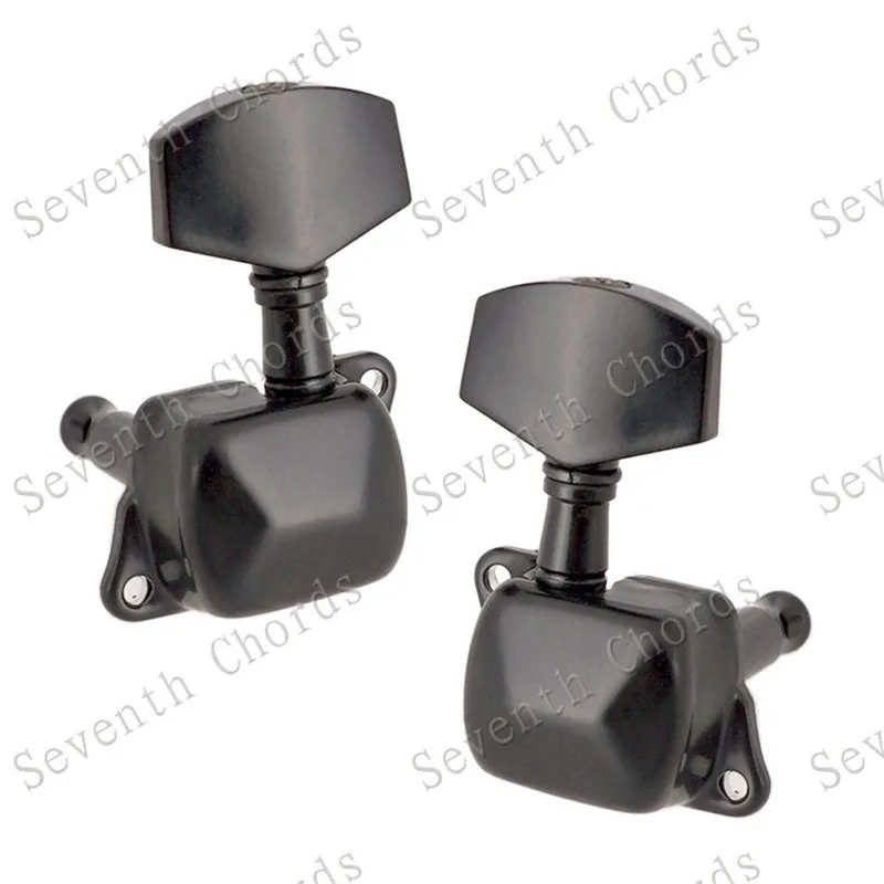 Набор черных полупрозрачных колышек для тюнинга струн ключи тюнеры машинные
