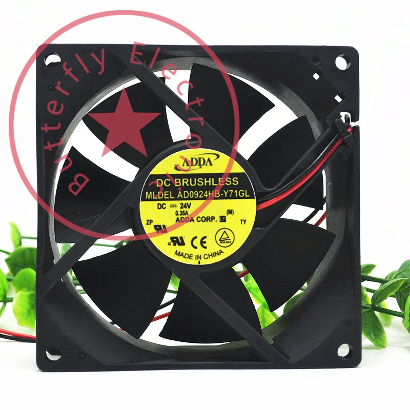 

Совершенно новый оригинальный Φ DC 24V 0.35A 9232 9 см охлаждающий вентилятор охлаждения