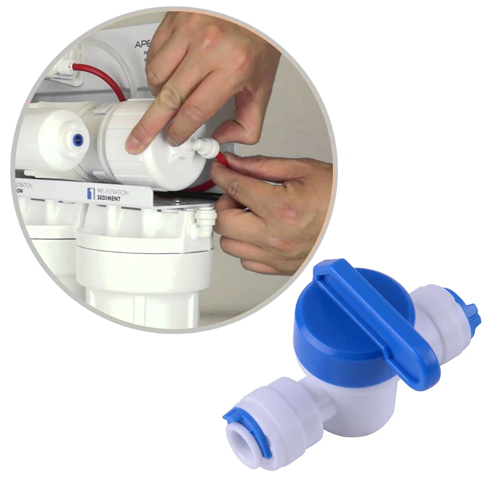 Запорные шаровые клапаны трубы O.D. 1/4 &quotили 3/8&quot пуш ап подходит для быстрого