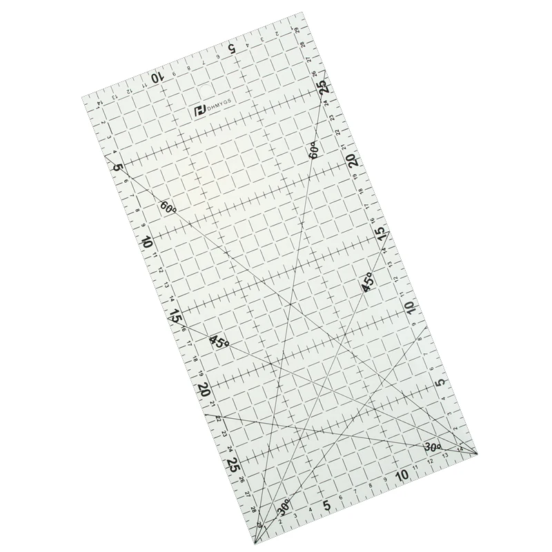 30 * 15 Cm Patchwork Ruler  Quilting Tools High Grade Acrylic Material Transparent Ruler Scale School Supplie