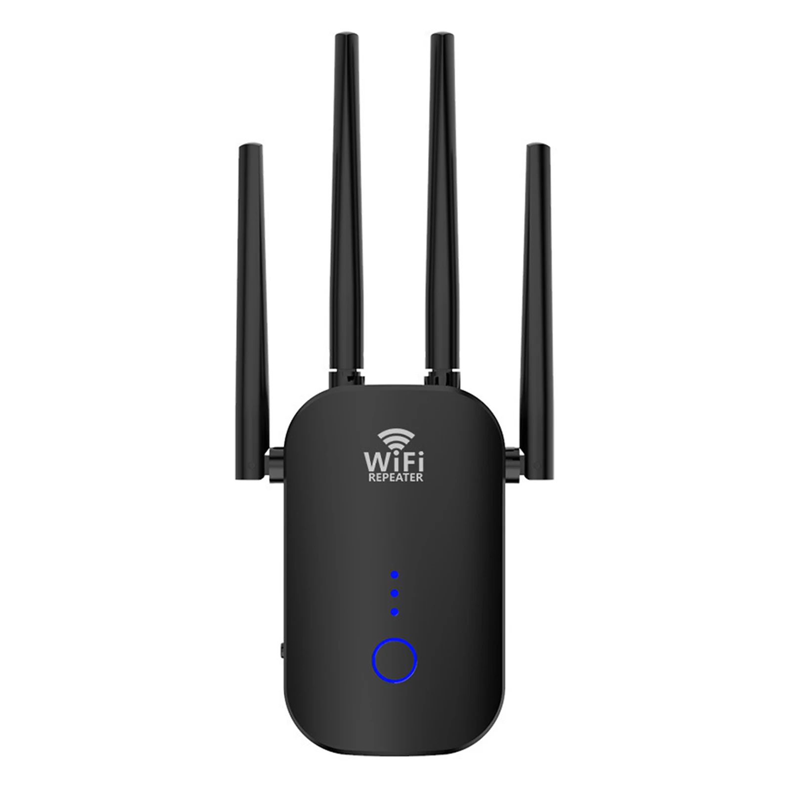 

Dual Frequency WiFi Range Extender Dual Band 2.4 & 5GHz 1200Mbps WiFi Repeater Wall Plug With Cooling Vents 5G Wireless Repeater