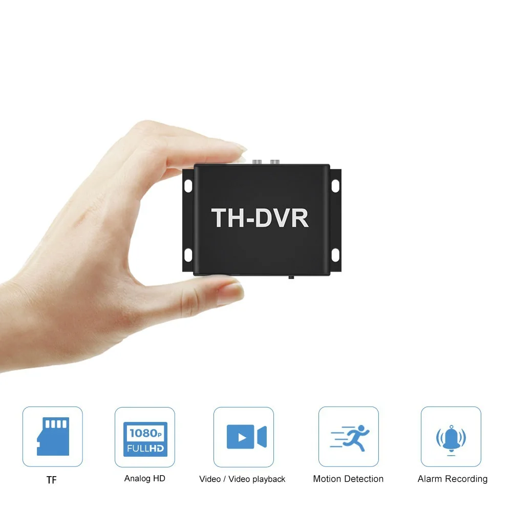 

Мини-видеорегистратор, устройство обнаружения движения, TF-карта, для IP-камеры 5-35 в 1080p, AHD, TVI, CVI, CVBS