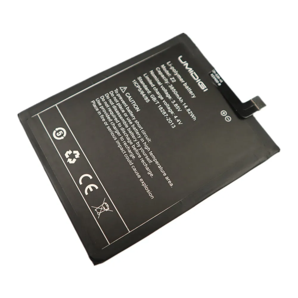 Bater&iacute;a 100% Original para UMI UMIDIGI Z2, bater&iacute;a de alta calidad con herramientas y n&uacute;mero de seguimiento, 3850mAh-3