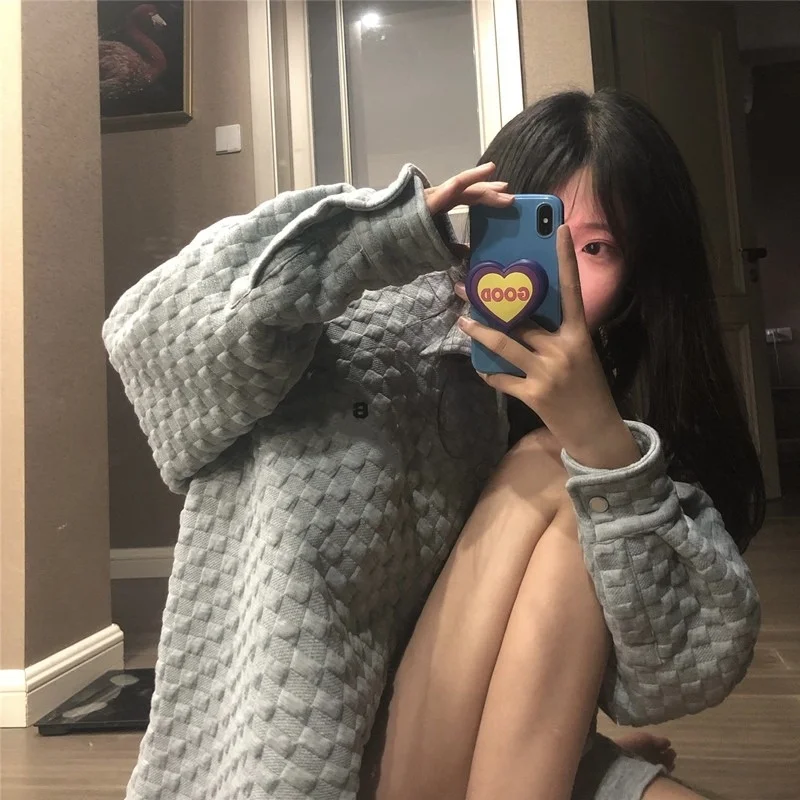 Женское демисезонное Свободное пальто в стиле ретро 2021 | Женская одежда