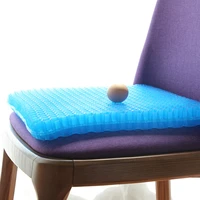 lanke gel seat cushiondouble thick egg seat cushion with non slip cover breathable honeycomb sitting cushion for office car