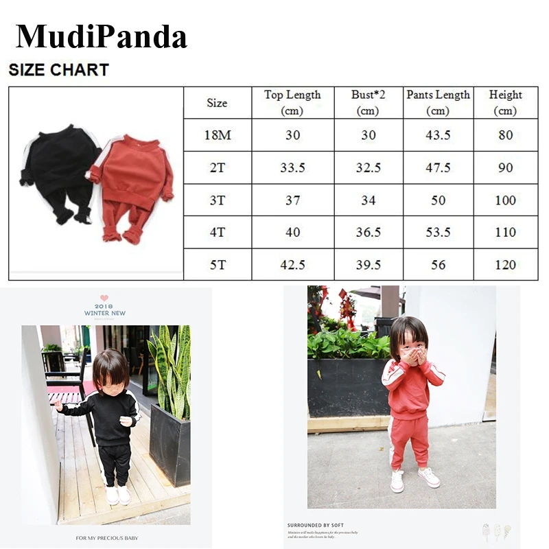 

Child's 2020 New Autumn Baby Boys Girls Tracksuit 2pcs Children Clothing Set Striped Hoodie Jumper+Pants Kids Sports Suit