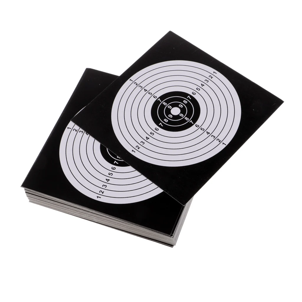 100 шт. аксессуары для стрельбы из лука и охоты толщиной 14 см с карточками Бумажная