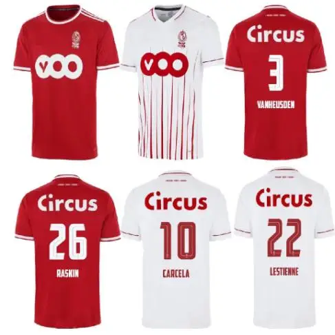 

Standard Lige 21 22 soccer jerseys home away LIEGE VANHEUSDEN LAIFIS BASTIEN AMALLAH CIMIROT 2021 JERSEY FOOTBALL SHIRTS