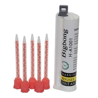 75ml white ab glue 101 adhesives with 5pc 101 static mixing nozzles for manual caulking gun 75ml 101 ab glue gun dispenser