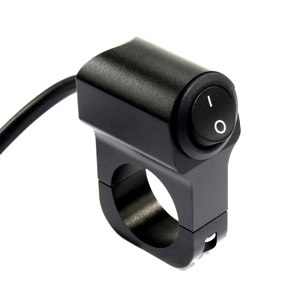 12В 10А мотоциклетные переключатели из алюминиевого сплава с ЧПУ 1 &quot25 мм