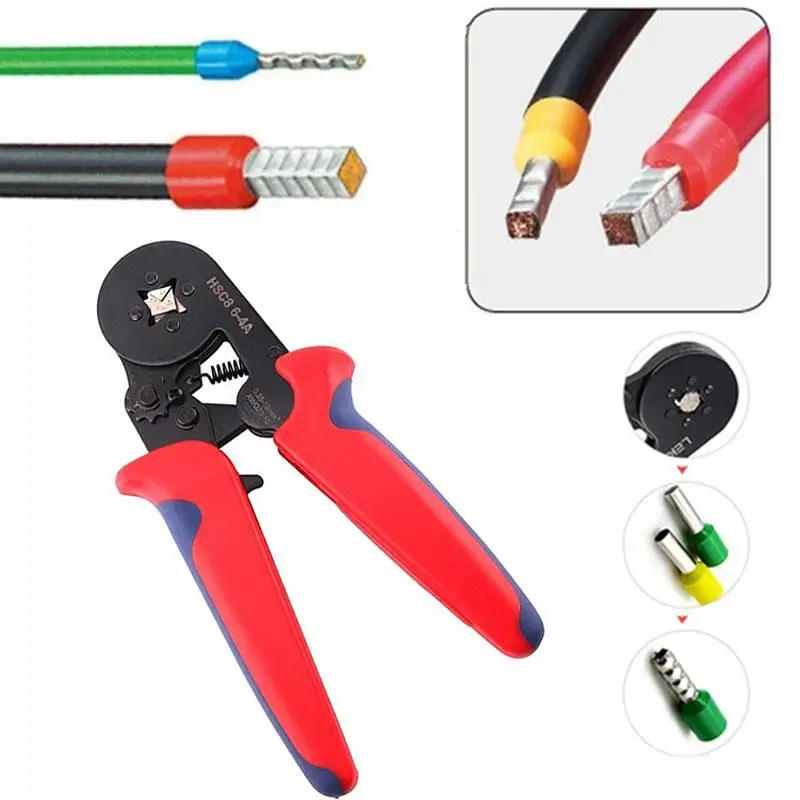 Красно синие многофункциональные стандартные Обжимные Щипцы практичные прочные