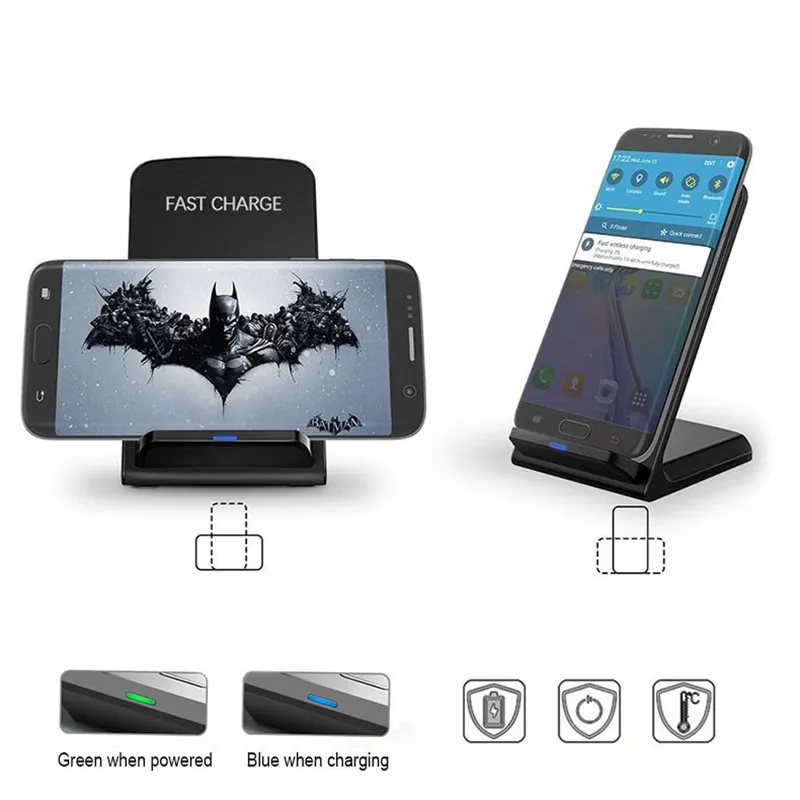 Беспроводное зарядное устройство 15 Вт/10 Вт быстрая подставка для IPhone 11 Pro X XS 8 XR