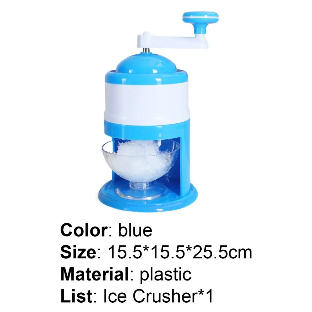 

Hand ice shaving machine Home hand smoothie machine Small hail ice machine Mini ice breaker Ice breaker
