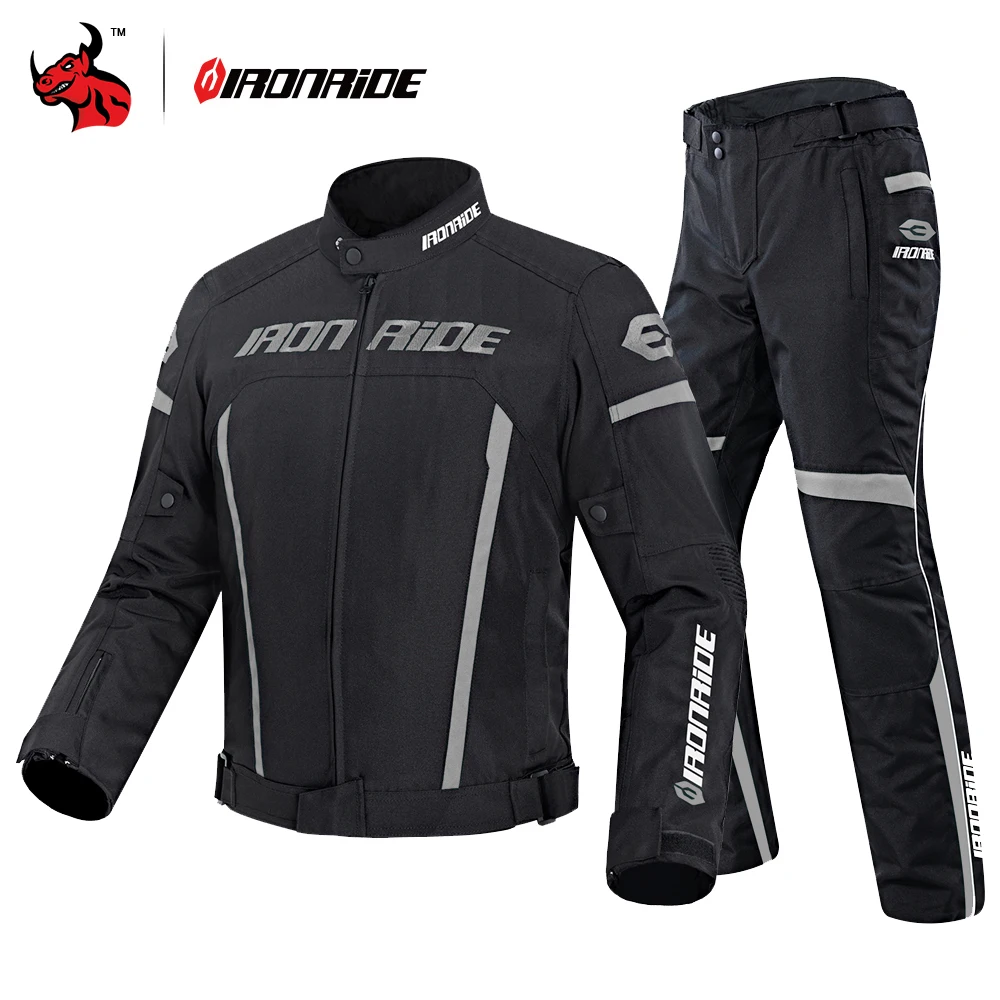 Мужской мотоциклетный костюм IRONRIDE комплект одежды для езды на мотоцикле