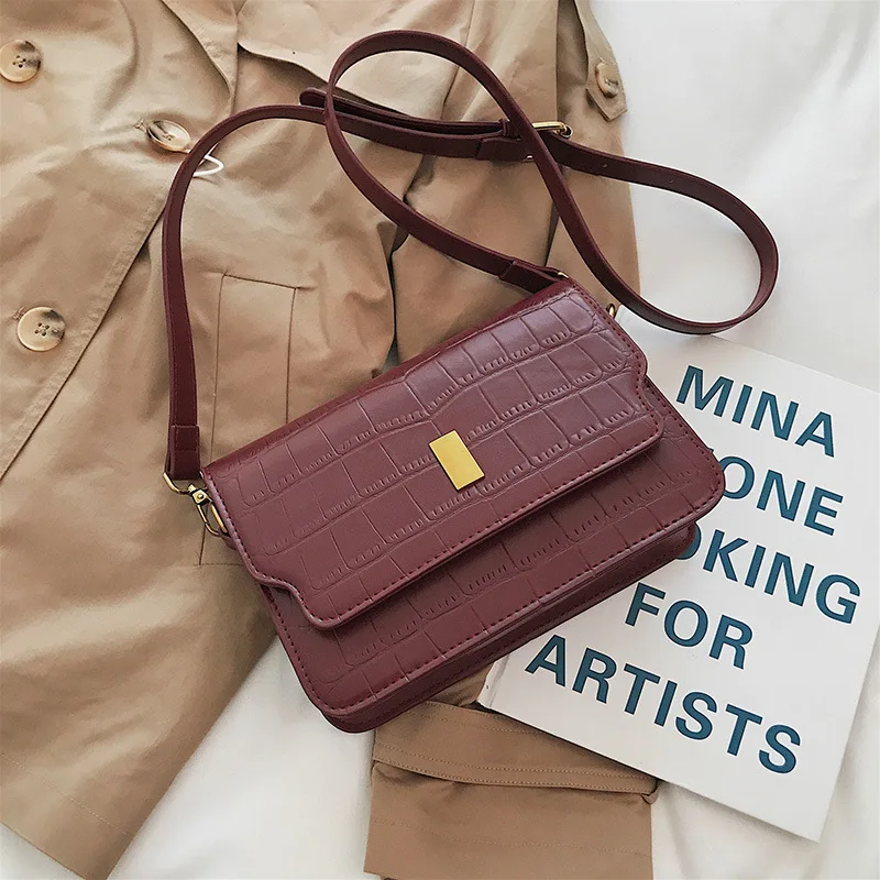 Сетчатая красная маленькая сумка для женщин 2020 популярная новая волна дикий Инс