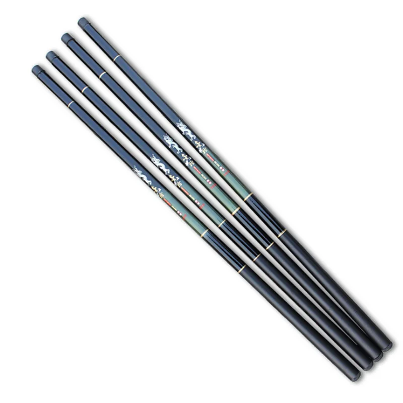 

Super Hard Fishing Rod Short Section Telescopic Stream Rod 2.7m-5.4m Lightweight Fiberglass Fishing Rod