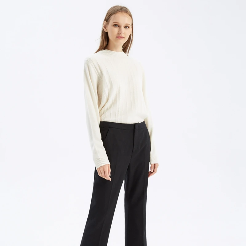 Me&ampcity Cashmere Knitted Sweater Women Pullovers Autumn Winter Basic Sweaters Leisure Keep warm New | Женская одежда