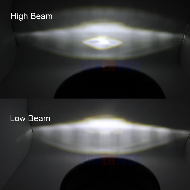2 шт. 7 дюймов круглые светодиодные фары высокий низкий пучок DC12v 24v для джипа Wrangler