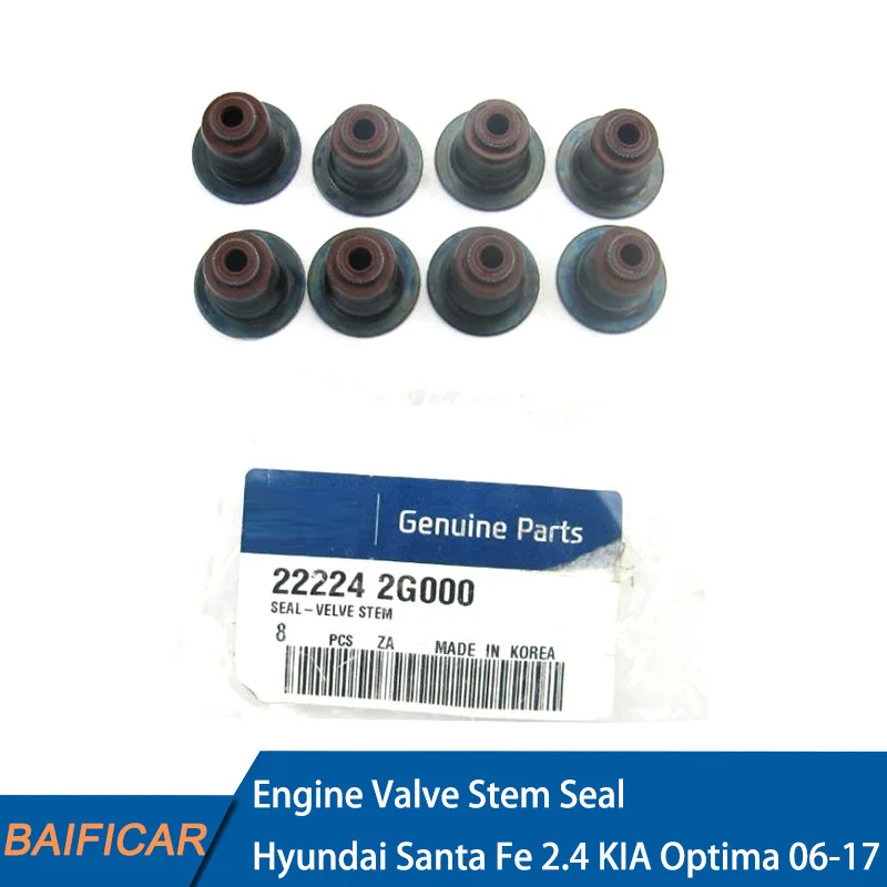 Baificar новый оригинальный 8 шт. уплотнитель стержня клапана двигателя OEM 22224 2G000 для