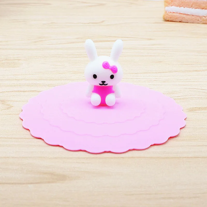 Крышка для питьевой чашки Силиконовая защита от пыли укрепленные стеклянные