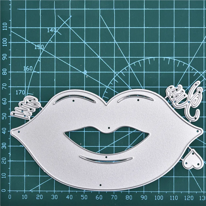 Eastshape Kiss Me сексуальные губы металлическая рамка для вырезания скрапбукинга