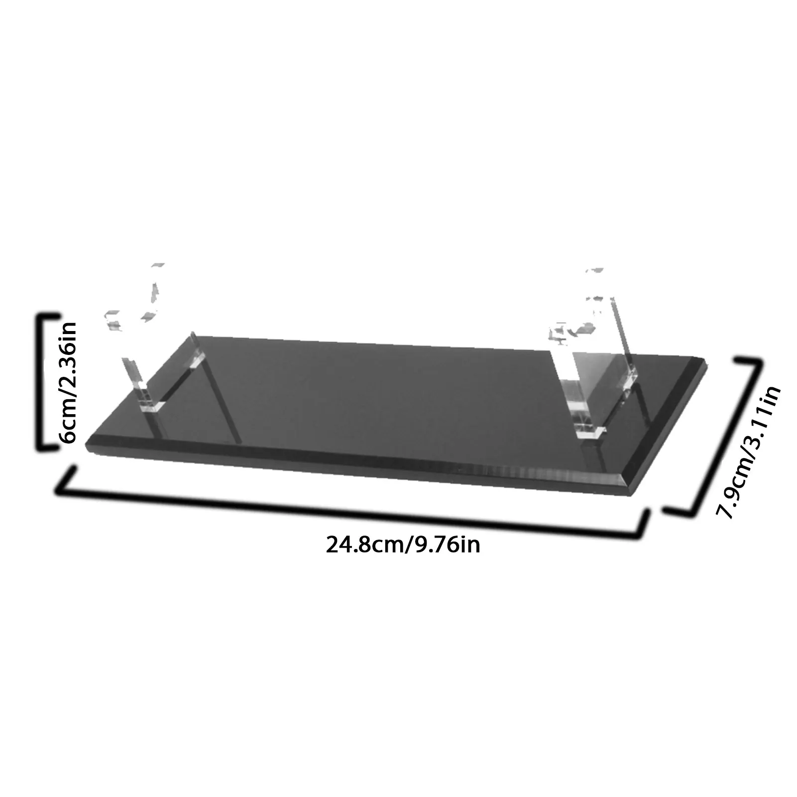 

Acrylic Lightsaber Stand Decorative Sword Display Holder Rack High Quality Material