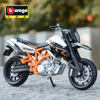 bburago 118 ktm 990 supermoto r static die cast vehicles collectible motorcycle model toys