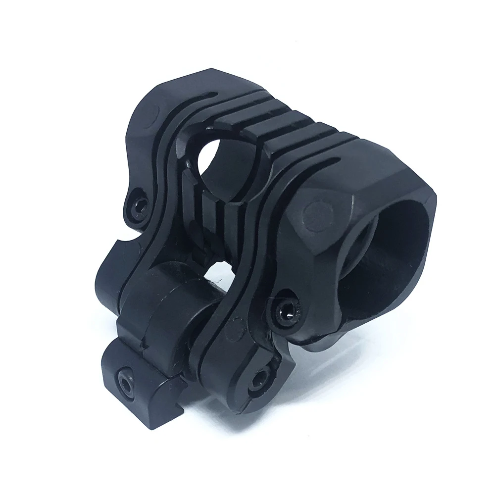 

TOtrait Light Mount 1inch / 25mm 5 Position Flashlight clip Element For Airsoft Flashlight Laser Picatinny 20mm Rail Mount
