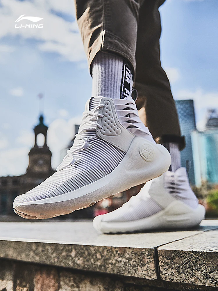 Мужские кроссовки Li-Ning для баскетбола легсветильник удобные текстильные фитнеса