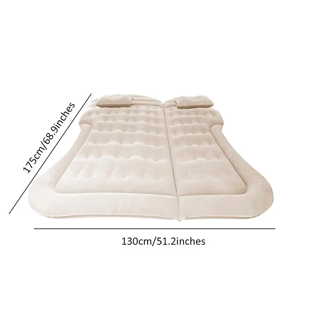 

Car Inflatable Bed SUV Auto Mattress Rear Row Car Travel Sleeping Pad Off-road Air Bed Camping Mat Air Mattress Car Accessories