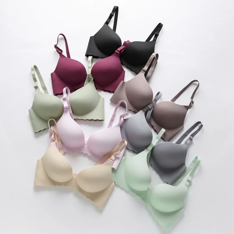 

2021 Women Push Up bras Sexy Lingerie Girls Underwear bralette Wireless Seamless bra brassiere Plus Size Female Intimates 2021