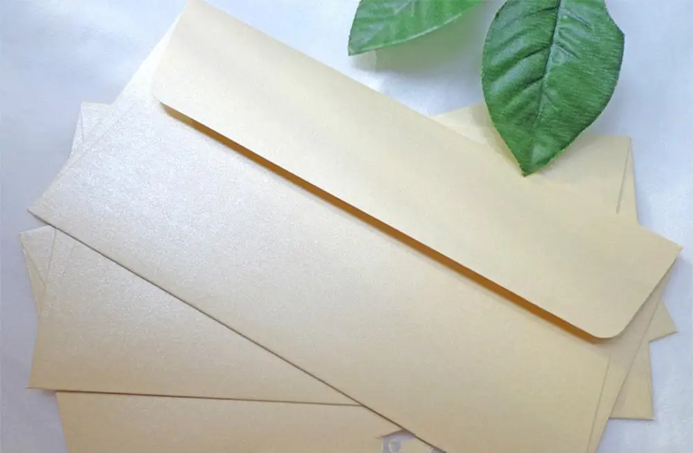 

20pcs Invitation envelope high-grade pearl business gift envelope