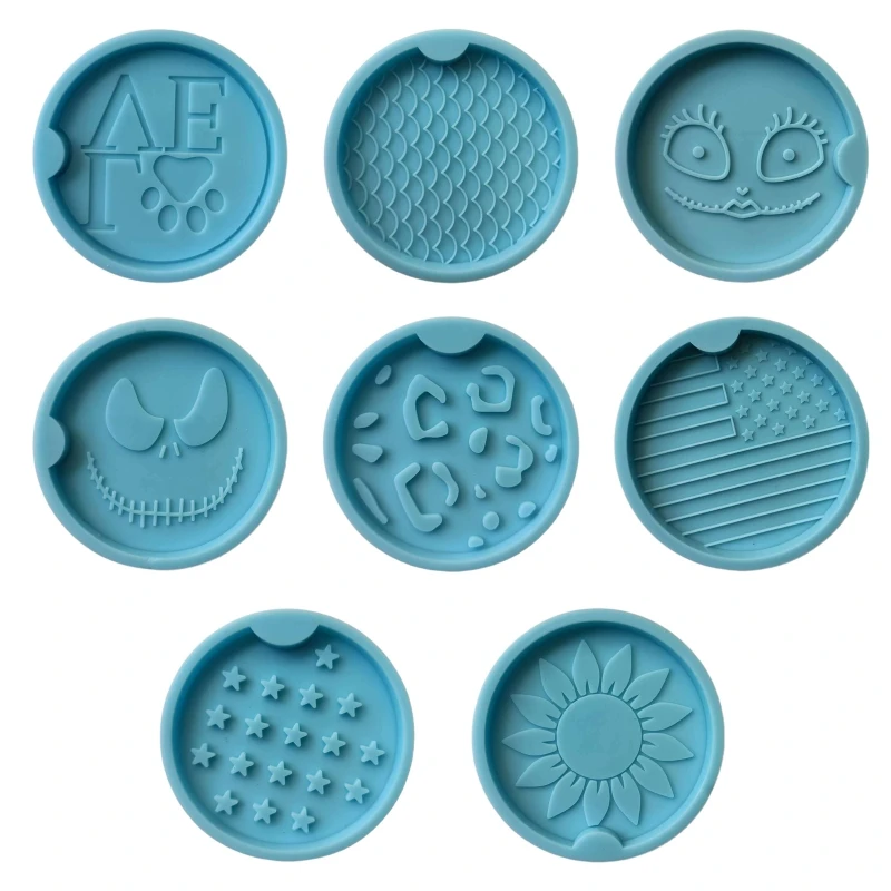 

Car Coaster Casting Silicone Mould DIY Crafts Jewelry Decorations Cup Mat Making Tools Epoxy Resin Mold