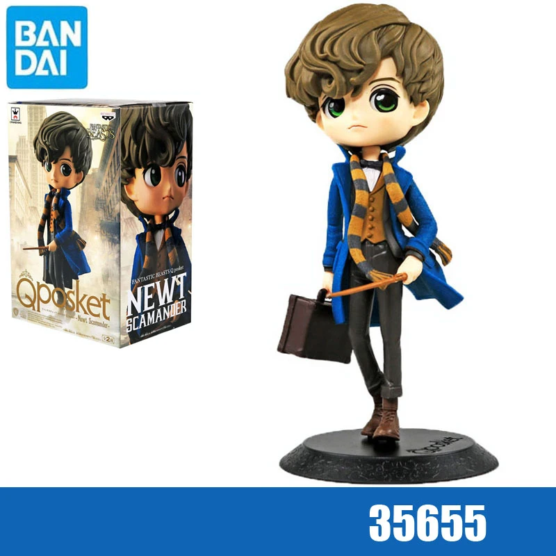 

BANDAI Qposket Harry Potter Figure Toys Hermione Ron Malfoy Snape Anime Movie Action Pvc Collectible Gift for Kids Model Toy