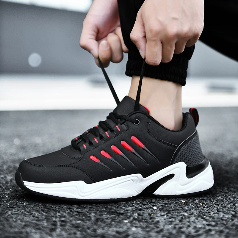 

Men's shoes 2020 new breathable, lightweight and comfortable cushioning brand large size sports shoes casual shoes 45