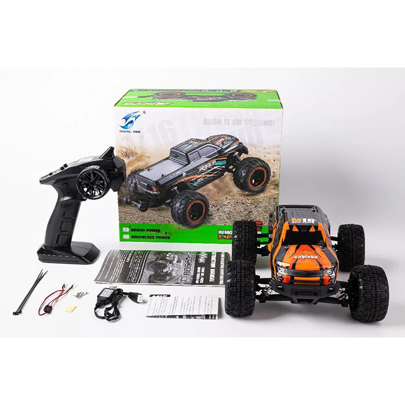 

RCtown HBX 16889A 1/16 2,4G 4WD 30 км/ч матовый двигатель со светодиодсветильник кой внедорожник модели RTR Радиоуправляемый автомобиль для детей подарок