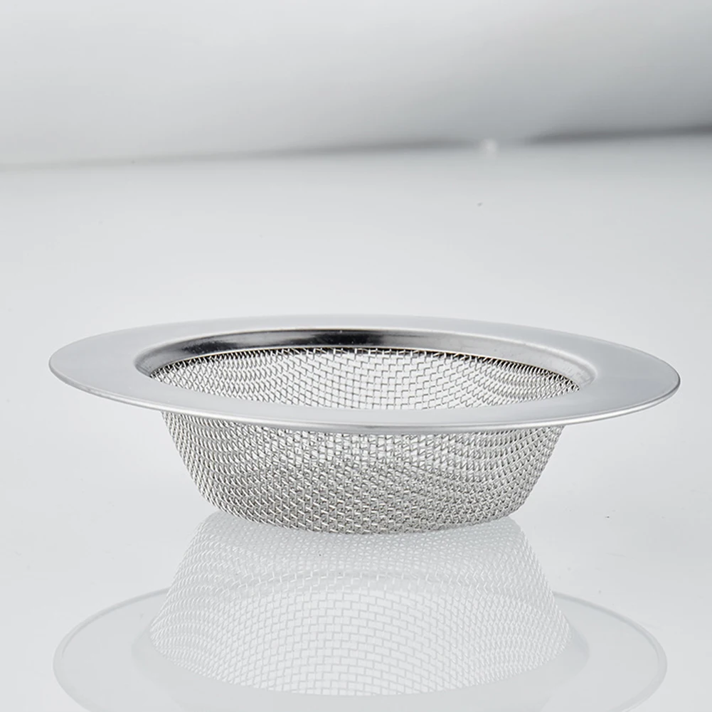 

2pcs Drain Hole Filter Sink Strainer Replacement Stainless Steel Bathtub Hair Catcher Stopper Kitchen Sink Floor Strainer