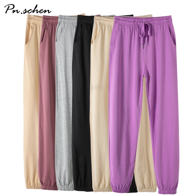 

Спортивные штаны женские, хлопковые, свободные, серого, черного, фиолетового, бежевого, цвета хаки, мешковатые, размера плюс, 7xl, 6xl, 5xl, 4xl, 3xxl