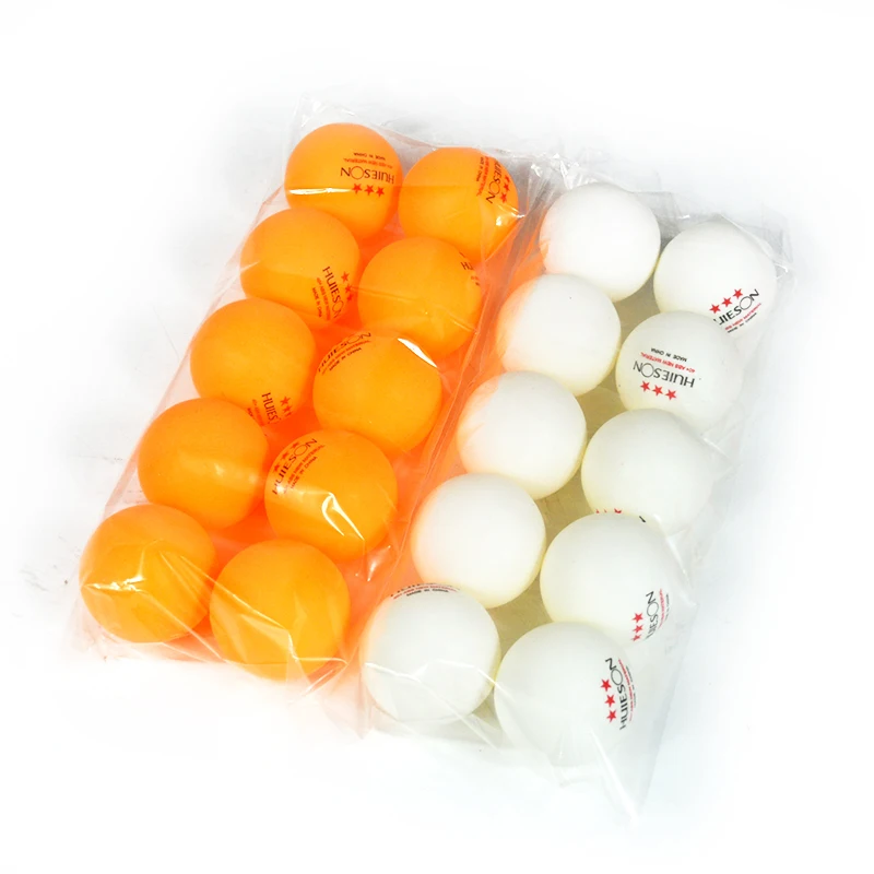 Huieson – balles de Tennis de Table 3 étoiles en plastique ABS, 2.8g, 40 + mm, balles de Ping-Pong pour l'entraînement de Match