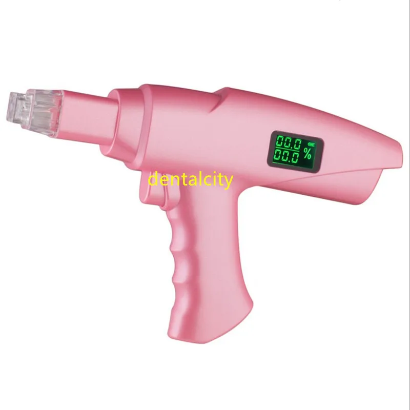 1pcs Pink Высокое качество Смарт нано мезо пистолет Омоложение кожи; мезотерапия гидролифтинг микрокристалл лица машина для инъекций воды - Цвет: 1pcs Pink