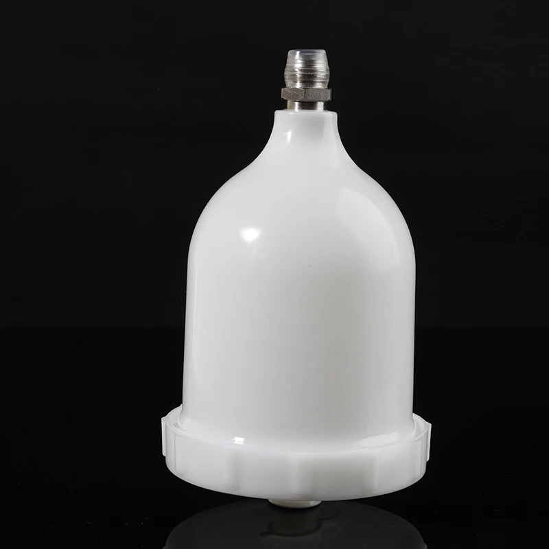 Высокое качество 600 мл Белый пластиковый распылитель чашка горшок краска для