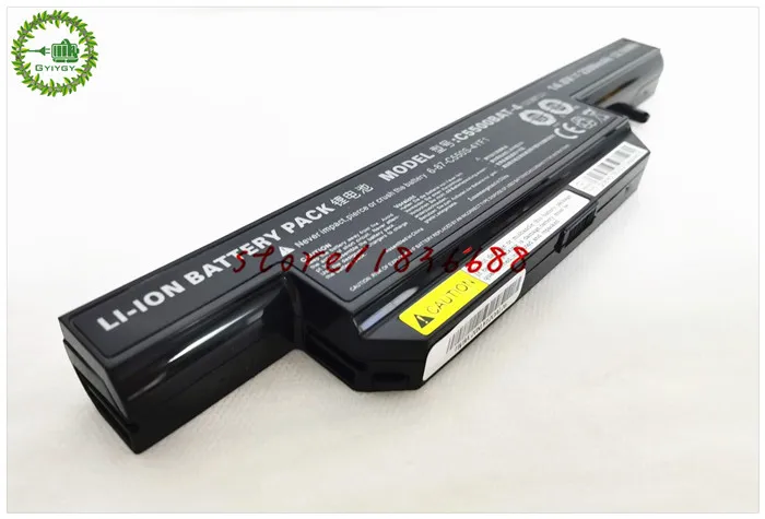 GYIYGY 14 8 V 2200 мА/ч 32.56Wh C5500BAT-4 ноутбук Батарея для Clevo C550S C5500 W240HU 6-87-C550S-4YF 6-87-C550S-4PF B4100M
