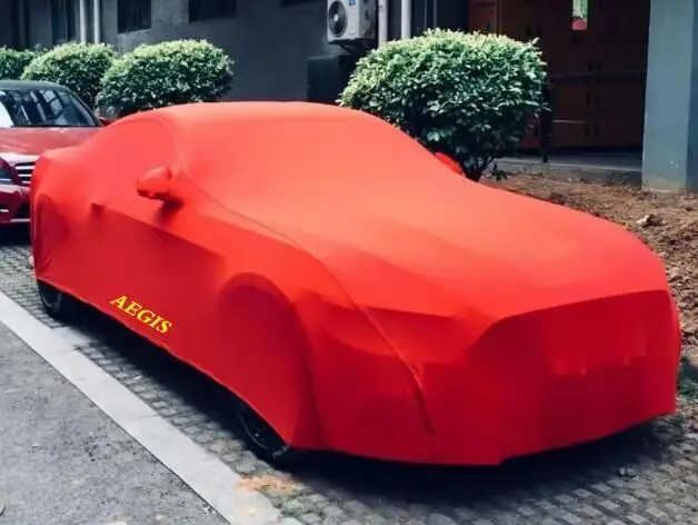 elastic red Автомобильные чехлы с защитой от ультрафиолета, снега и дождя, устойчивые к царапинам, автоматические автомобильные чехлы для Porsche Boxster 718 911 918 Cayenne - Название цвета: elastic red