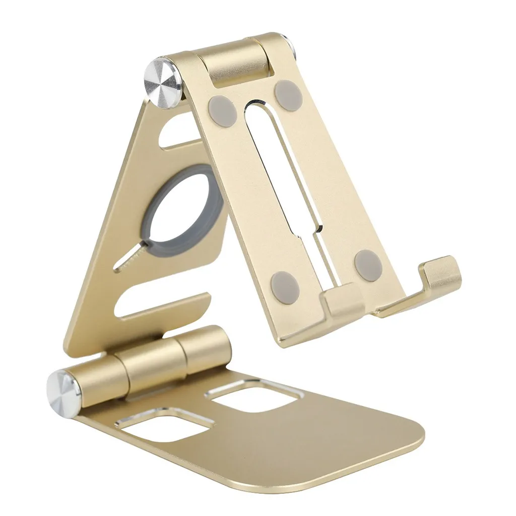 Складной поворотный держатель для телефона из алюминиевого сплава многоцветная