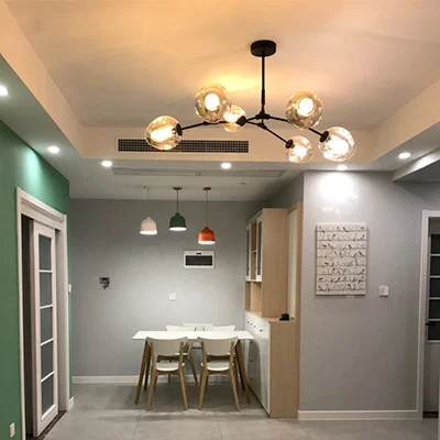 安い E27工業用吊り下げ式LEDシーリングライト,モダンな北欧デザイン,屋内照明,装飾的なシーリングライト,リビングルーム,ダイニングルーム,バーに最適です。