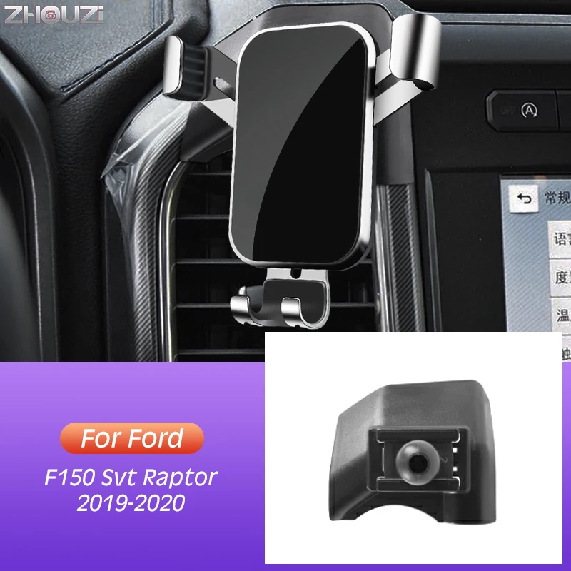 

Автомобильный зажим-держатель Мобильный телефон для Ford F150, F-150 SVT, Раптор, крепления на вентиляционное отверстие, подставка для GPS, кронштейн ...